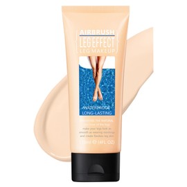 Leg Makeup To Cover Veins, Self Tanning Lotion, Gradual Tan Moisturiser, Body Makeup, Skin Firming Body Cream | Lightweight, Waterproof Formula | Long-Lasting Tan & Even Skin Tone (Fairest Glow, 01)