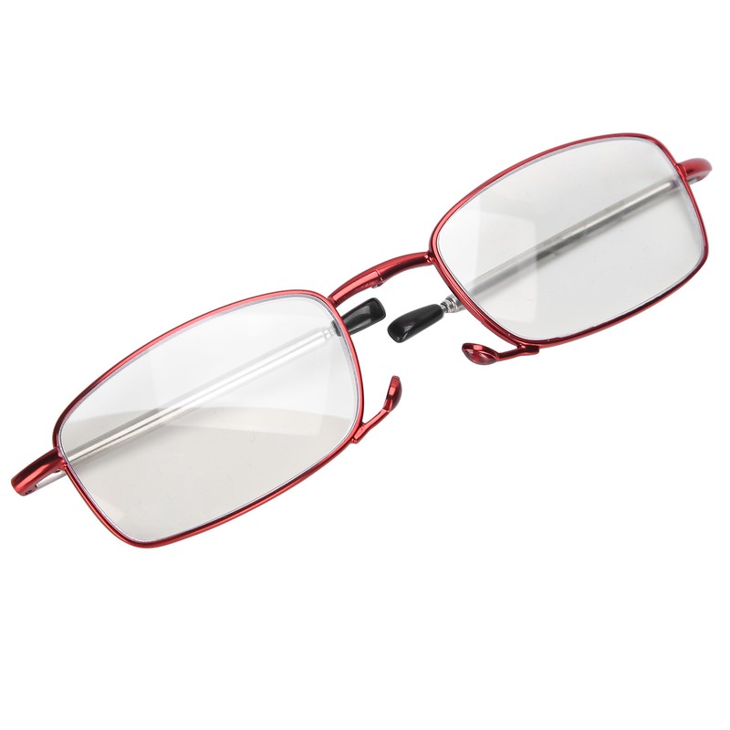 Blue Light Blocking Reading Glasses Fashionable Folding Multifocal Presbyopic Glasses(+200