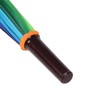 Youyijia 45inch Rainbow Umbrella Windproof 16 Rib Large Golf Umbrella