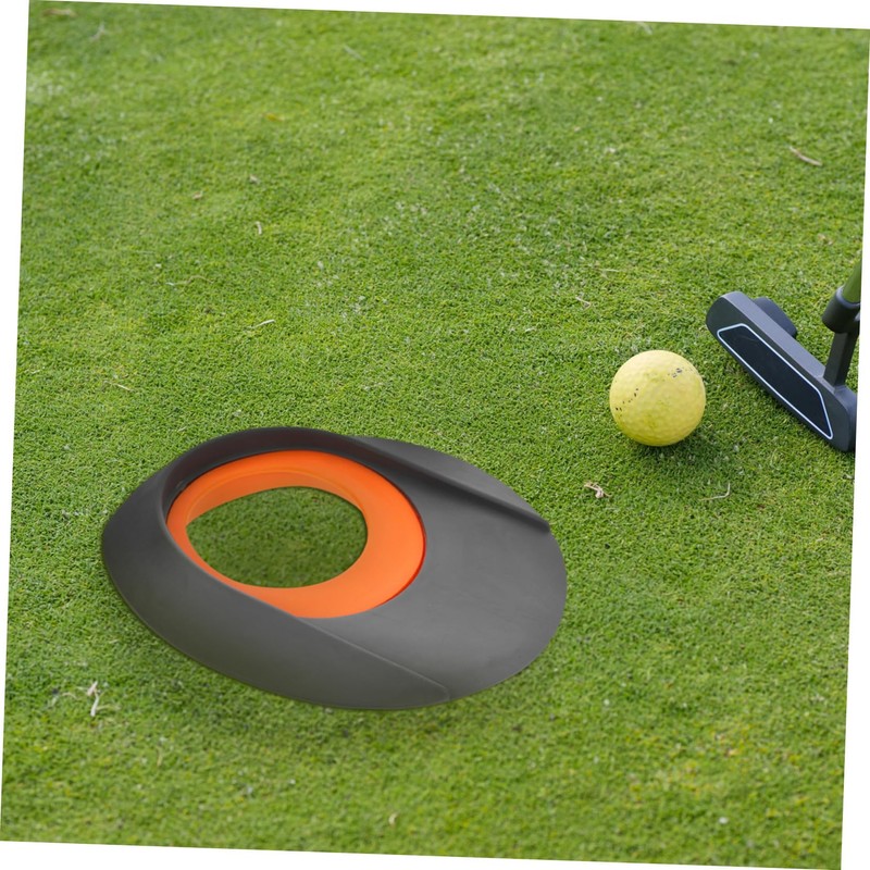 Abaodam Golf Putting Hole Cup for Practice Portable Grey Training