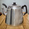 Traditional Cafe Style Polished Aluminium Catering Teapot -8 Pint 4.5ltr