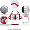 WINSENSE Retractable Fire Escape Ladder 2 Story Homes, 15 Foot