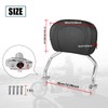 DSISIMO Detachable Passenger Backrest Sissy Bar With Back Rest Pad