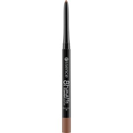 essence 8h MATTE comfort lipliner, 10, Nude, long-lasting, instant results, matte, no preservatives, no parabens, no microplastic particles, pack of 5 (5x0.3g)