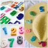 Wocuz 2 Pack Large Letter Silicone Mold Big Number Alphabet