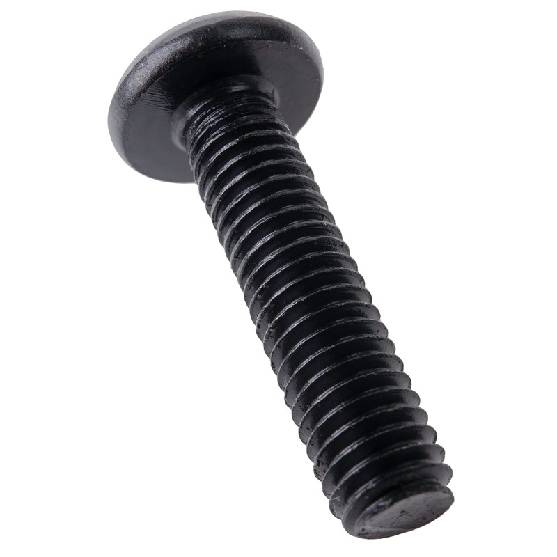 20pcs M6 x 25mm Diameter 12mm Hex Socket Head Black