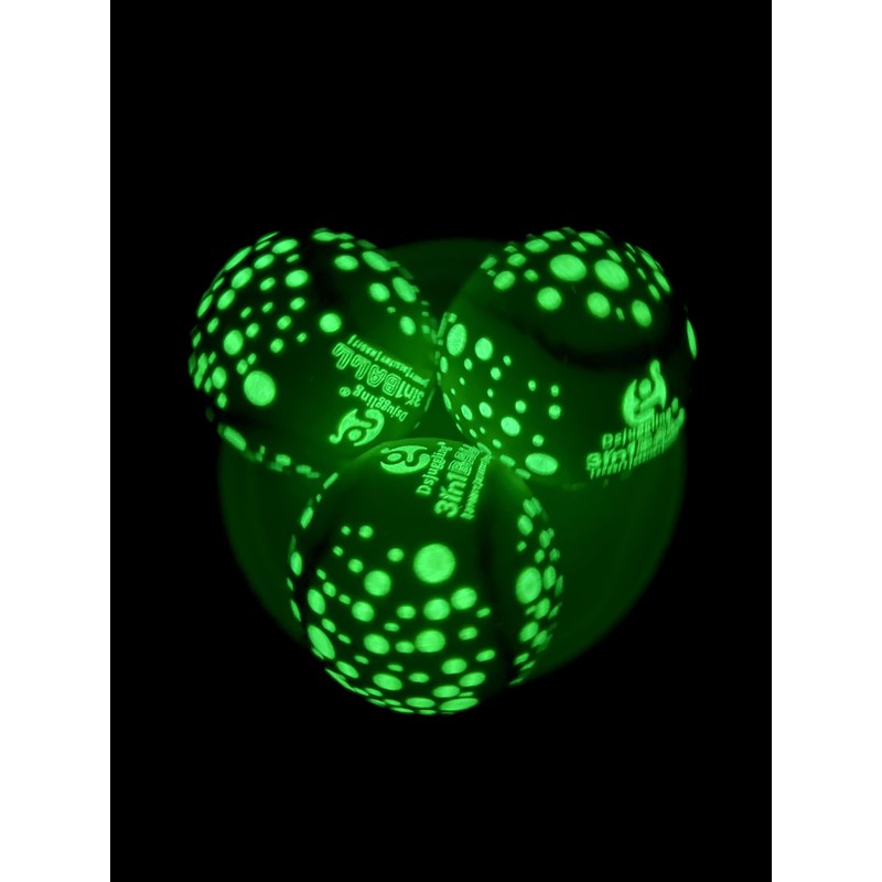Glow in The Dark Soft Juggling Ball Set of 4