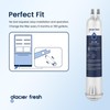 GLACIER FRESH EDR3RXD1 Compatible with 4396841 Refrigerator Water Filter, KAD3RXD1,