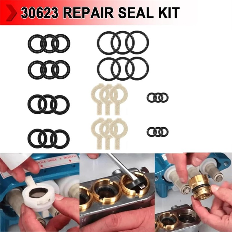 FVZWKHD 2Sets 30623 Seal Kit, Pump Washer Seals Kit Fits
