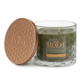Root Candles Scented Candles Honeycomb Beeswax Blend Premium Handcrafted Candle, 12-Ounce 3-Wick, Aromatic Herbs