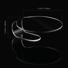 2 Pieces Makeup Mixing Palette Makeup Mixing Tray Acrylic Foundation