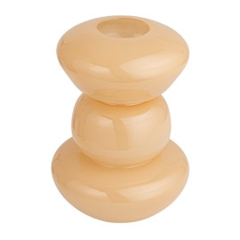 Bloomingville Tall Natural Elegance Glass Vase, Nude Color