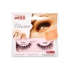 KISS True Volume Collection 1 Pair of Ritzy Eyelashes, 100%