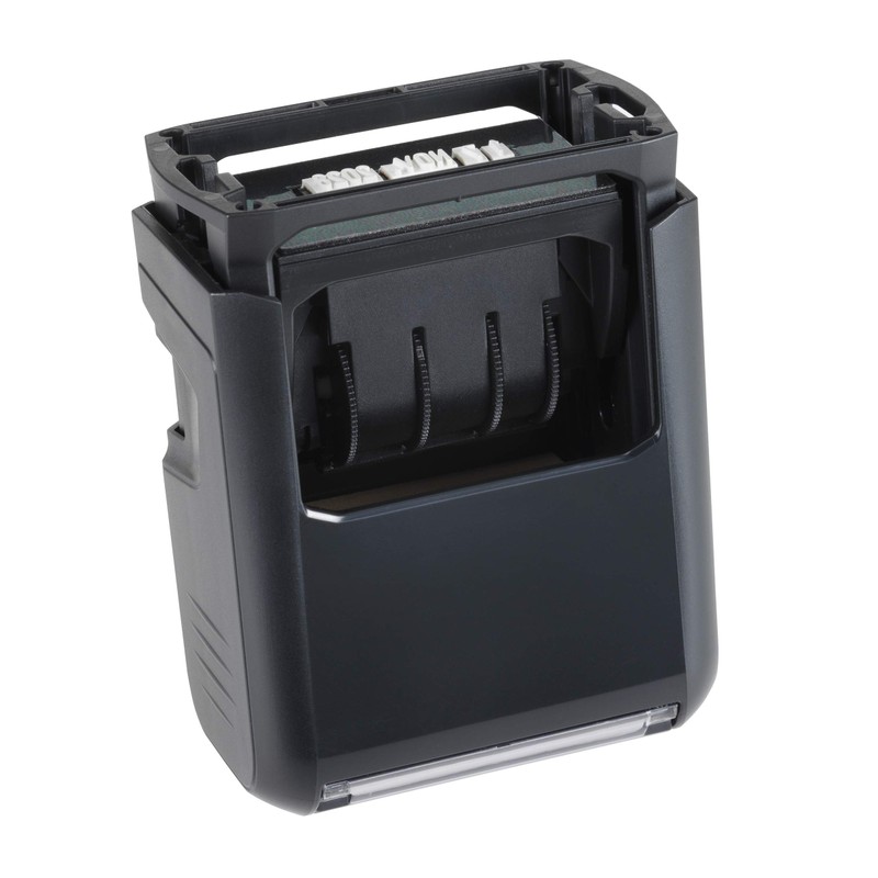Trodat Printy 4750 Dater Stamp with English Phrase PAID BY