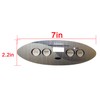 WOLIDAODAO MRQ650-0648 Spa Replacement Topside Sticker 4-Button Compatible with Most