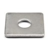 (10 Pieces) M8x40x40x3mm Square Washer 304 Stainless Steel Flat Pad