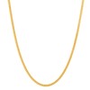 KRKC&CO Men’s Chain Necklace, 24K Gold Plated Cuban Link Chains