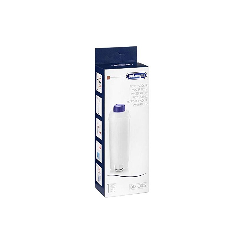 De'Longhi 5513292811 - Filtro de agua, color blanco