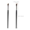 TOVINANNA 2pcs Angled Eyebrow Brush Thin Eyeliner Brush Brow Tool