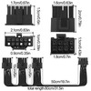 ELFJMZP 12VHPWR to 3X 8Pin PCIe GPU Adaptor Cable, 18AWG