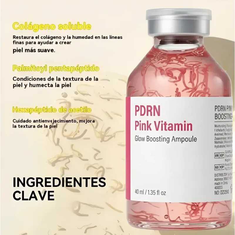 Ampolla De Colágeno Profundo 30ml - Péptido De Colágeno Para