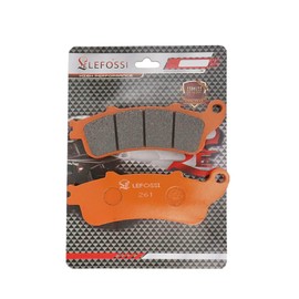 LE LEFOSSI Motorcycle Carbon Fibre Brake Pads Front Rear for Compatible with Honda 1800 GL1800 GL1800A GL1800B ABS GOLDWING 2001-2015 VFR 800 A Fi ST 1300 CBR 1100 VTX 1800 FA261FR