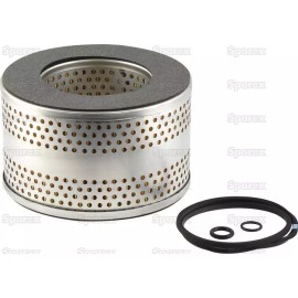 MyTractor Hydraulic Filter Element Overall height: 76mm, OD: 127mm, Inside Ø - E
