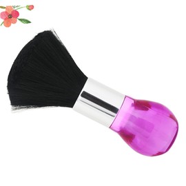 NOLITOY Hairdressing Tool Barber Brush Professional Hair Salon Brush Crystal Handle Hair Cleaning Brush for Men Women Random