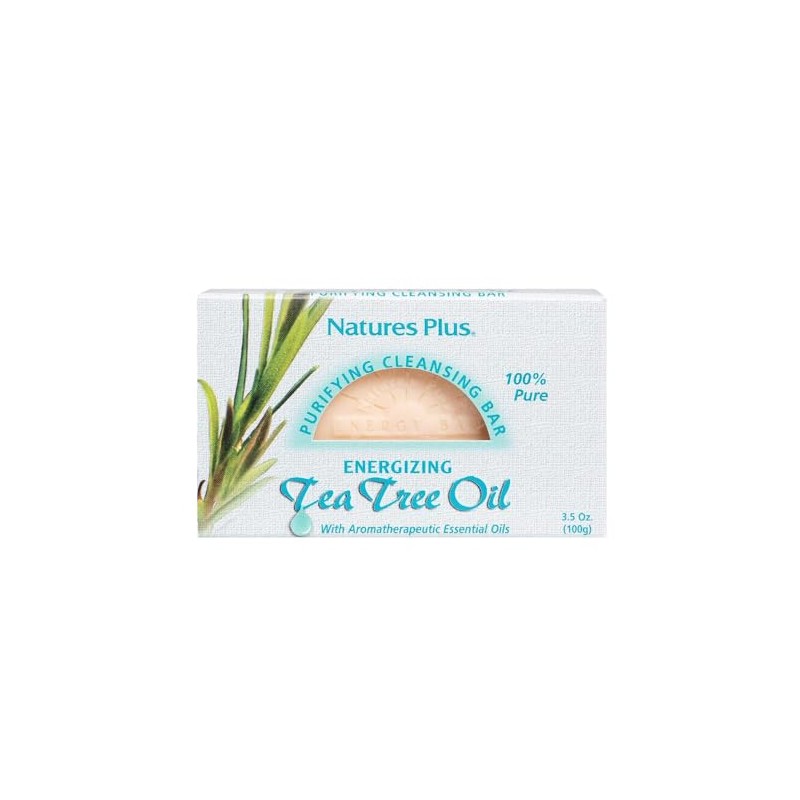 Purifying Cleansing Bar, Energising Tea Tree Oil, 3.5 oz (100