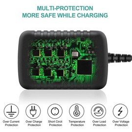 J-ZMQER 6V AC-DC Adapter Replacement Compatible with VTech Dect 6.0 Cordless CS6114 CS6124 CS6529 CS6649 CS6729