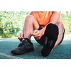 lampox Bamboo Trainer Socks (6x Pairs) - 3x black +