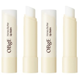 OBge Honey Butter Highly Moisturizing Lip Balm 3g, colorless, 2 pieces / OBge 허니 버터 고보습 립밤 3g, 무색, 2개