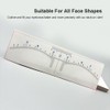 50pcs Disposable Eyebrow Ruler Stickers Eyebrow Position Ruler Guide Sticker