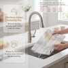 Stone Drying Mat for Kitchen Counter, 2 Pcs Sink Area