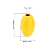 QWORK Oval Water Float, 6 Pack, 1/2" Hole, 3.5" x