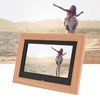 Digital Picture Frame Wooden 7 Inch IPS HD Multifunctional Smart