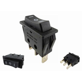 Rocker Switch Button 3-Pin ON/OFF/ON Installation 30.9 x 10.8 x 24 mm 15 A 250 ~