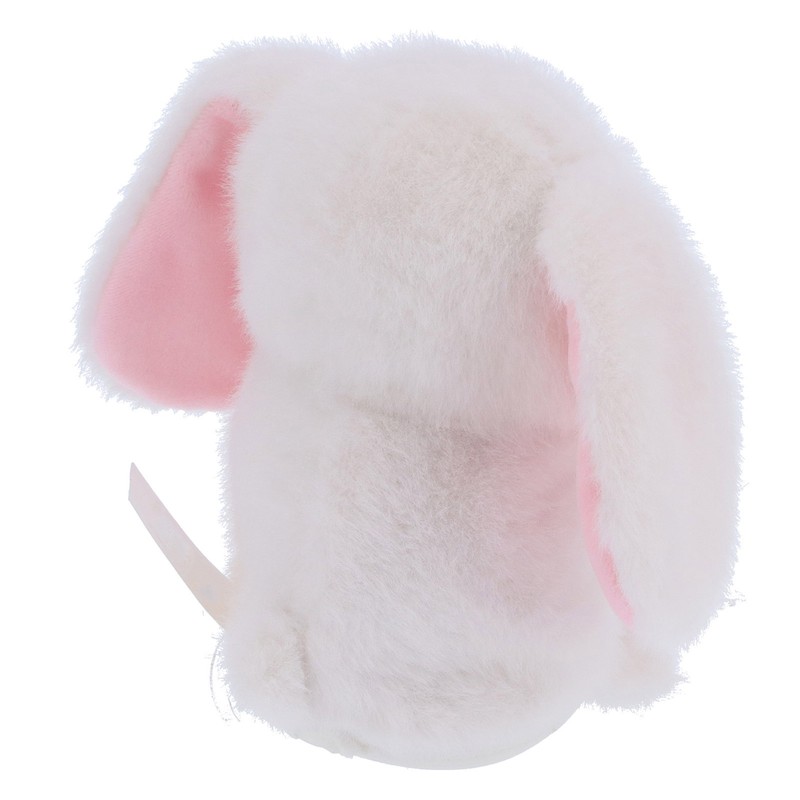 White Talking Rabbit Toy Cute Repeat What You Say Plush