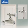 HOMOTEK 2 Pack Hinge Pin Door Stoppers, Hing Door Stops,