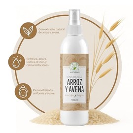 Productos Mart Mexico Tónico Facial Hidratante De Arroz Con Avena Productos Mart Mexico 500ml