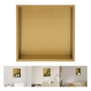Lordear Shower Niche 12" x 12" Gold Recessed Wall Niche
