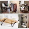 Eau 6 Pack Heavy Duty Shelf Brackets, 8 x 5