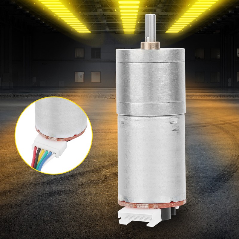 DC 24V Encoder Gear Motor Speed Reduction Motor for Robot