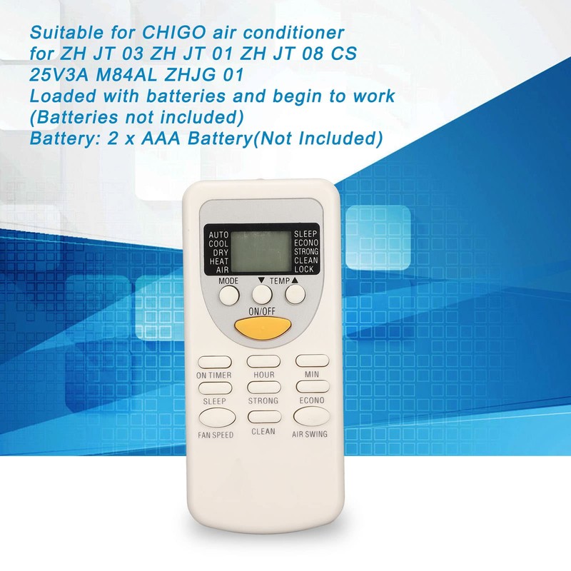 AC Remote Control for ZH JT 03, Sensitive AC Remote