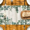 Artoid Mode Eucalyptus Leaves Summer Table Runner, Seasonal Spring Kitchen