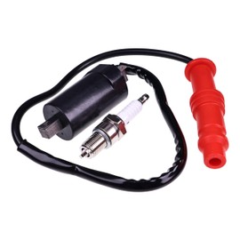 YUXSOUQ Ignition Coil Pack with Spark Plug 0824-043, 0824-049 Compatible with Arctic Cat 550 700 1000 2008-2016, Prowler XT 550 2011-2014, XTX 700 2008-2012, XTZ 1000 2009-2014 with Cap