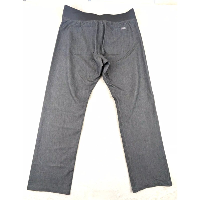FIGS sz M Livingston Basic Scrub Pants gray medical health