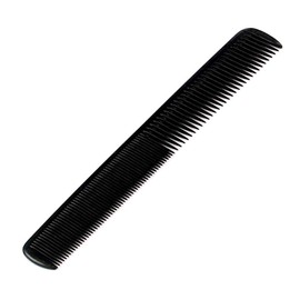 AAProTools Hair Comb Pocket Size Unbreakable Plastic Hairdressing Styling Combs for Salon or Hotel Hair Care, Black(1 Pack 17.5 cm)