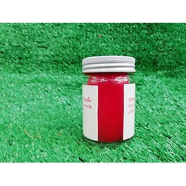 Thai Massage Balm Oil *Wat Pho Temple* Red Herbal 1 x 50g XL Jar