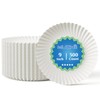 MUCHII 300 Count 9 Inch Paper Plates, Disposable Dinner Plates